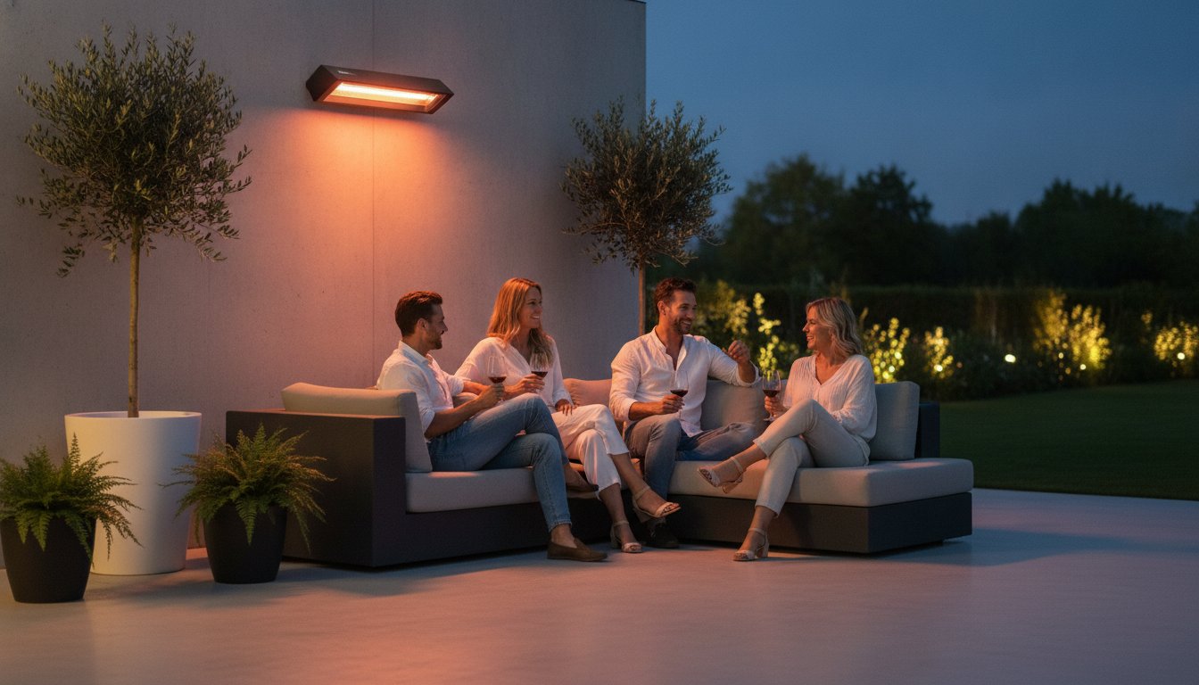 Chauffage de terrasse