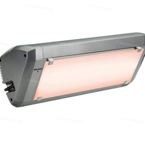 Heliosa 9.1 - Cordon 500 cm avec verre filtrant - Argent - 2000 Watt Heliosa 9.1 - Cordon 500 cm avec verre filtrant - Argent - 2000 Watt