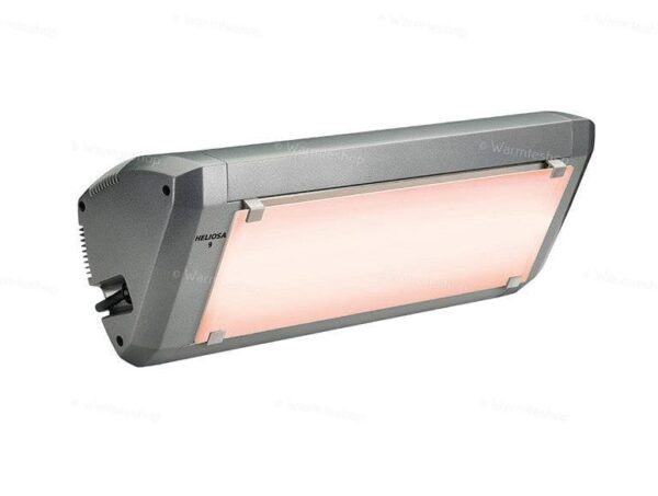 Heliosa 9.1 - Cordon 500 cm avec verre filtrant - Argent - 2000 Watt Heliosa 9.1 - Cordon 500 cm avec verre filtrant - Argent - 2000 Watt