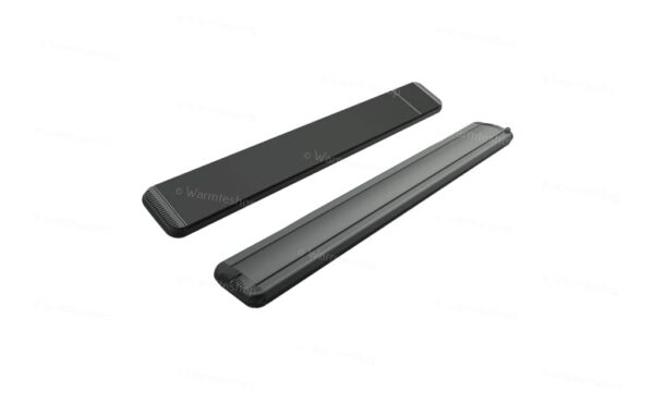Bandes chauffantes design Mo-El Hottop - 1410x201x58 mm Noir / Variateur