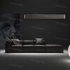 Bandes chauffantes design Mo-El Hottop - 1550x201x58 mm Noir Bandes chauffantes design Mo-El Hottop - 1550x201x58 mm Noir