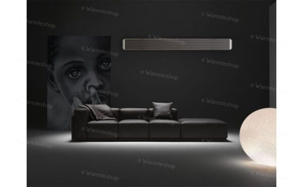 Bandes chauffantes design Mo-El Hottop - 1550x201x58 mm Noir Bandes chauffantes design Mo-El Hottop - 1550x201x58 mm Noir