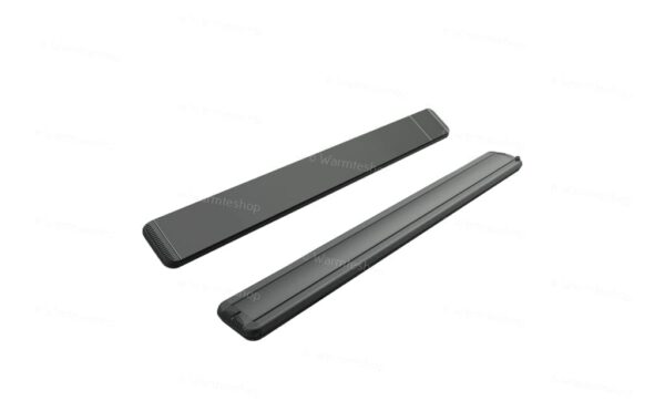 Bandes chauffantes design Mo-El Hottop - 1710x201x58 mm Noir / Variateur