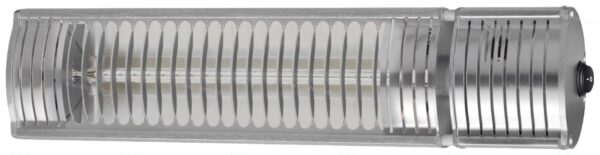 Chauffage de terrasse Alcudia - coloris gris - 1500 watts - 15m2 Chauffage de terrasse Alcudia - coloris gris - 1500 watts - 15m2