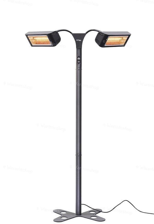 Heliosa 993 - Cordon 400 cm - 3000 watts - Anthracite Heliosa 993 - Cordon 400 cm - 3000 watts - Anthracite