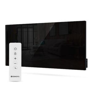 Panneau infrarouge Termofol TF-GB700 – verre noir, 700 W – vue du produit