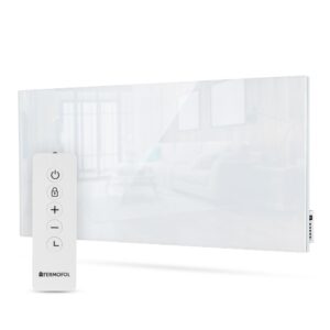 Panneau infrarouge Termofol TF-GW700 – verre blanc, 700 W – vue du produit