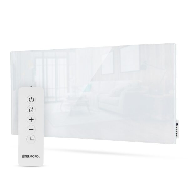 Panneau infrarouge Termofol TF-GW700 – verre blanc, 700 W – photo 1 Panneau infrarouge Termofol TF-GW700 – verre blanc, 700 W – vue du produit