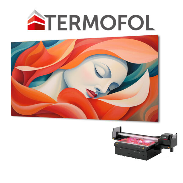 Panneau infrarouge personnalisé Termofol TF-SWTP1000 – 700 W, Wi-Fi – photo 1 Panneau infrarouge personnalisé Termofol TF-SWTP1000 – 700 W, Wi-Fi – vue du produit