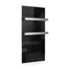 Sèche-serviettes infrarouge Termofol TF-LB800 – verre noir – photo 1 Sèche-serviettes infrarouge Termofol TF-LB800 – verre noir – vue du produit