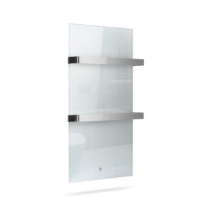 Sèche-serviettes infrarouge Termofol TF-LW400 – verre blanc – photo 1 Sèche-serviettes infrarouge Termofol TF-LW400 – verre blanc – vue du produit