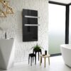 Sèche-serviettes infrarouge Termofol TF-LB800 – verre noir – photo 2 Sèche-serviettes infrarouge Termofol TF-LB800 – verre noir – photo 2