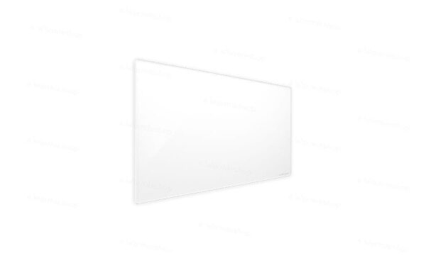 Panneau infrarouge en verre Welltherm - blanc cristal - 360 watts