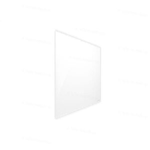 Panneau infrarouge en verre Welltherm - blanc cristal - 370 watts Panneau infrarouge en verre Welltherm - blanc cristal - 370 watts