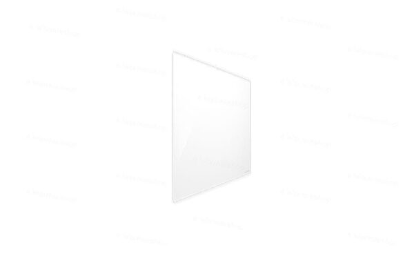 Panneau infrarouge en verre Welltherm - blanc cristal - 370 watts Panneau infrarouge en verre Welltherm - blanc cristal - 370 watts