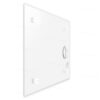 Panneau infrarouge en verre Welltherm - blanc cristal - 370 watts Panneau infrarouge en verre Welltherm - blanc cristal - 370 watts