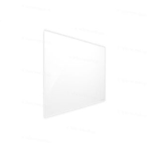 Panneau infrarouge en verre Welltherm - blanc cristal - 580 watts Panneau infrarouge en verre Welltherm - blanc cristal - 580 watts