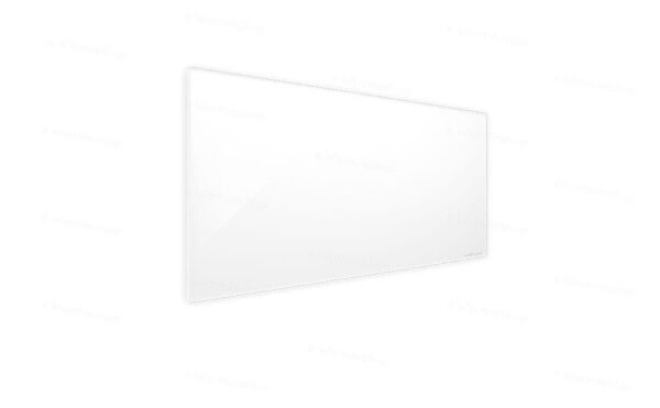 Panneau infrarouge en verre Welltherm - blanc cristal - 780 watts