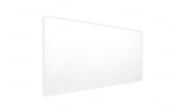 Panneau infrarouge en verre Welltherm - blanc cristal -1250 watts Panneau infrarouge en verre Welltherm - blanc cristal -1250 watts