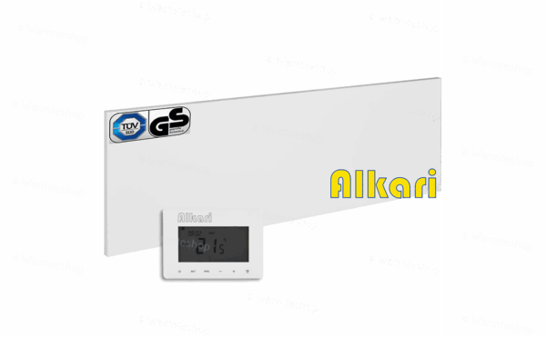 Panneau infrarouge métalliques Alkari version ITC - 500 watts Panneau infrarouge métalliques Alkari version ITC - 500 watts