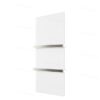 Sèche-serviettes Welltherm BP verre blanc cristal - 660 watts Sèche-serviettes Welltherm BP verre blanc cristal - 660 watts
