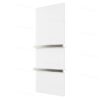 Sèche-serviettes Welltherm BP verre blanc cristal - 850 watts Sèche-serviettes Welltherm BP verre blanc cristal - 850 watts