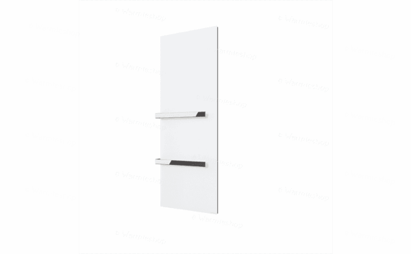 Sèche-serviettes Welltherm BP verre blanc satiné - 660 watts Sèche-serviettes Welltherm BP verre blanc satiné - 660 watts