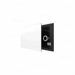 Panneau infrarouge en verre Ecaros - blanc - 600 watts Panneau infrarouge en verre Ecaros - blanc - 600 watts