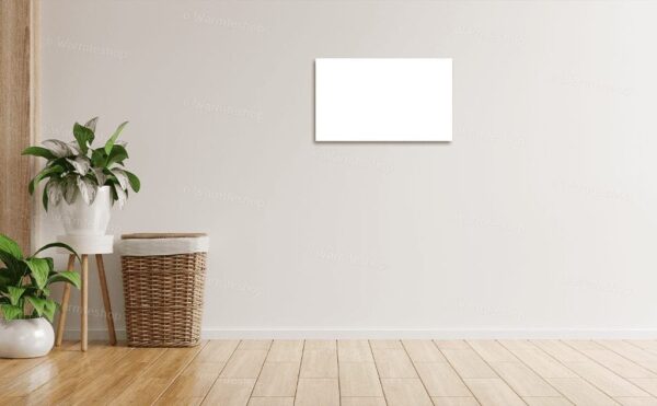 Panneau infrarouge en verre Ecaros - blanc - 600 watts Panneau infrarouge en verre Ecaros - blanc - 600 watts