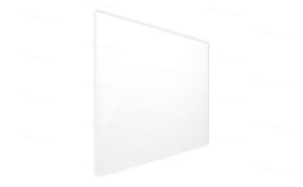 Panneau infrarouge en verre Ecaros - blanc satiné - 600 watts