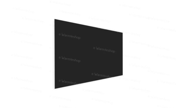 Panneau infrarouge en verre Ecaros - noir satiné - 800 watts
