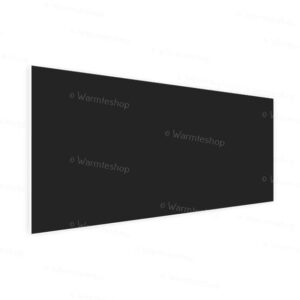 Panneau infrarouge en verre Ecaros - noir satiné - 1000 watts Panneau infrarouge en verre Ecaros - noir satiné - 1000 watts