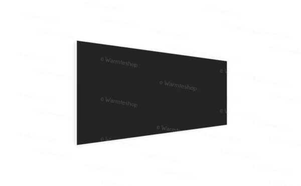 Panneau infrarouge en verre Ecaros - noir satiné - 1000 watts