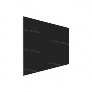 Panneau infrarouge en verre Ecaros - noir satiné - 600 watts Panneau infrarouge en verre Ecaros - noir satiné - 600 watts