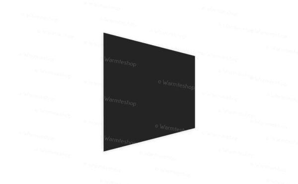 Panneau infrarouge en verre Ecaros - noir satiné - 600 watts