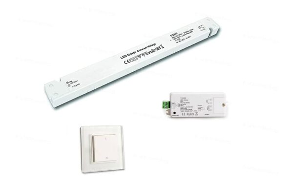 Cadres LED Welltherm - Alimentation, variateur et interrupteur