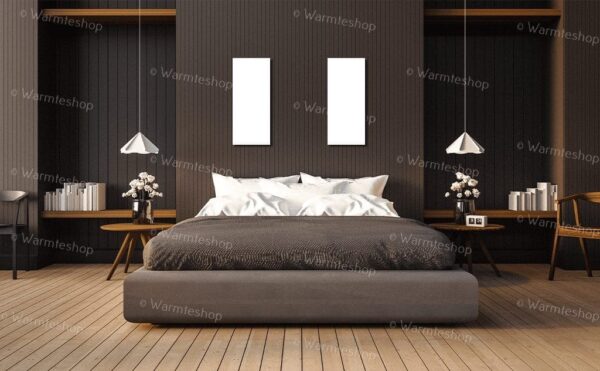 Panneau infrarouge métalliques Welltherm - 260 watts Panneau infrarouge métalliques Welltherm - 260 watts