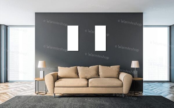 Panneau infrarouge métalliques Welltherm - 260 watts Panneau infrarouge métalliques Welltherm - 260 watts