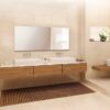 Miroir de chauffage infrarouge — mise en situation Miroir de chauffage infrarouge — mise en situation