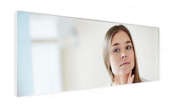 Panneau infrarouge miroir Welltherm - miroir - 625 watts Panneau infrarouge miroir Welltherm - miroir - 625 watts
