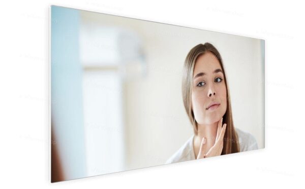 Panneau infrarouge miroir Welltherm - miroir - 930 watts Panneau infrarouge miroir Welltherm - miroir - 930 watts