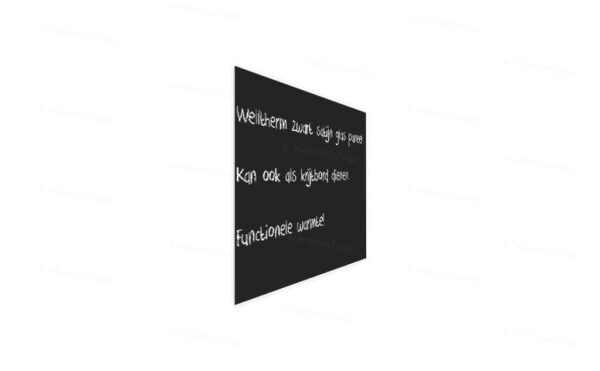 Panneau infrarouge en verre Welltherm - noir satiné - 370 watts