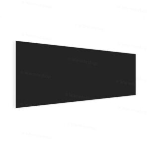 Panneau infrarouge en verre Welltherm - noir satiné - 625 watts Panneau infrarouge en verre Welltherm - noir satiné - 625 watts
