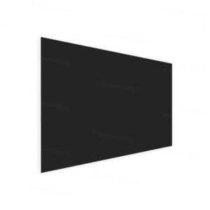 Panneau infrarouge en verre Welltherm - noir satiné - 780 watts Panneau infrarouge en verre Welltherm - noir satiné - 780 watts
