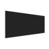 Panneau infrarouge en verre Welltherm - noir satiné - 930 watts