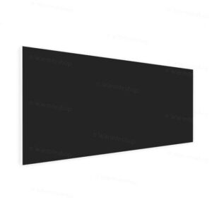 Panneau infrarouge en verre Welltherm - noir satiné - 930 watts Panneau infrarouge en verre Welltherm - noir satiné - 930 watts