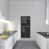 Panneau infrarouge en verre Welltherm - noir satiné - 930 watts