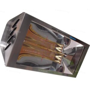 Helios Seaside - Cordon 300 cm - 2000 watts - Inox Helios Seaside - Cordon 300 cm - 2000 watts - Inox