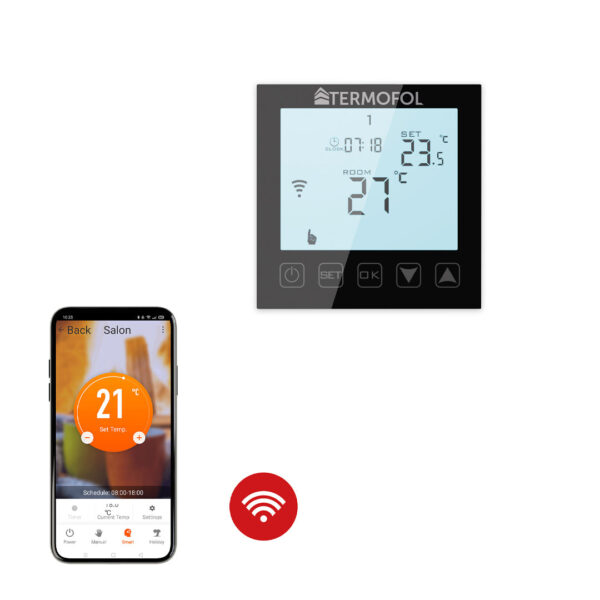 Thermostat Wi-Fi Termofol TF-H1 – noir – photo 2