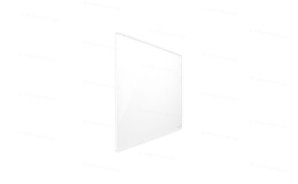 Panneau infrarouge en verre Welltherm - blanc satiné - 370 watts
